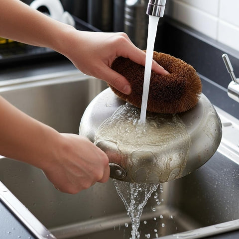 GrowByCoco reusable cleaning tool fits daily kitchen tasks.
