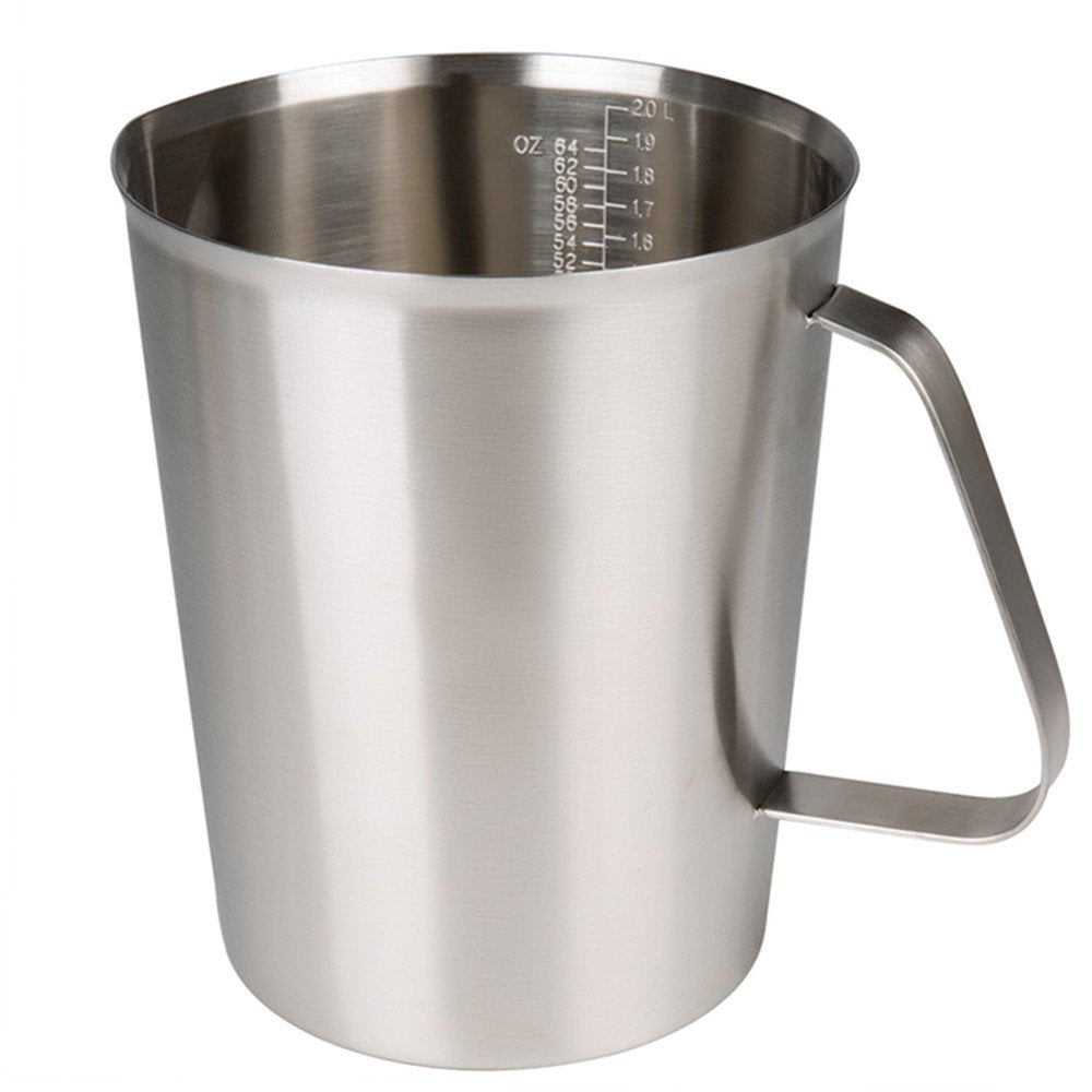 GRSPEHS 64oz measuring cup with dual scales for precise pouring