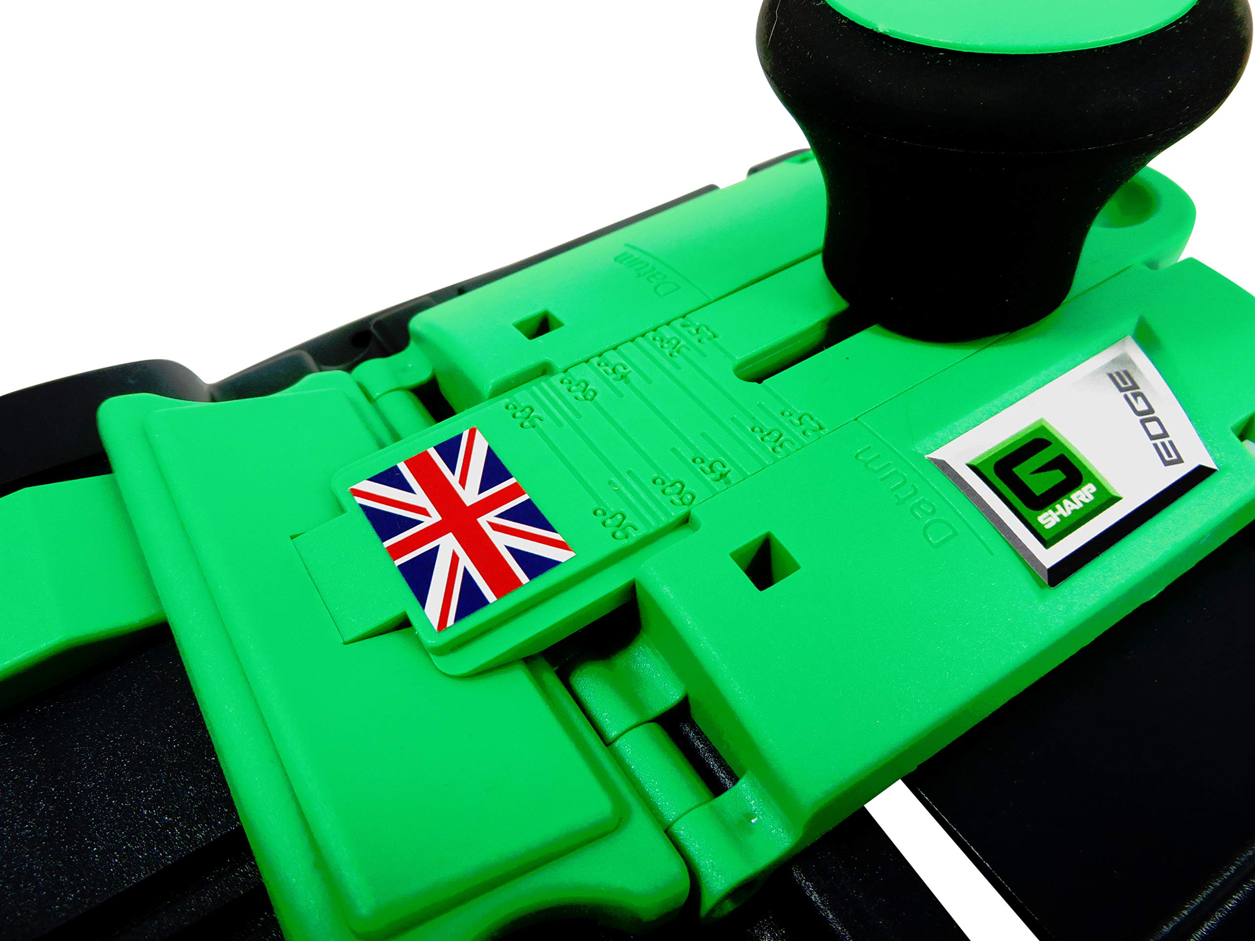 GSHARP Sharp Edge safety-focused operation with blade held static during sharpening.