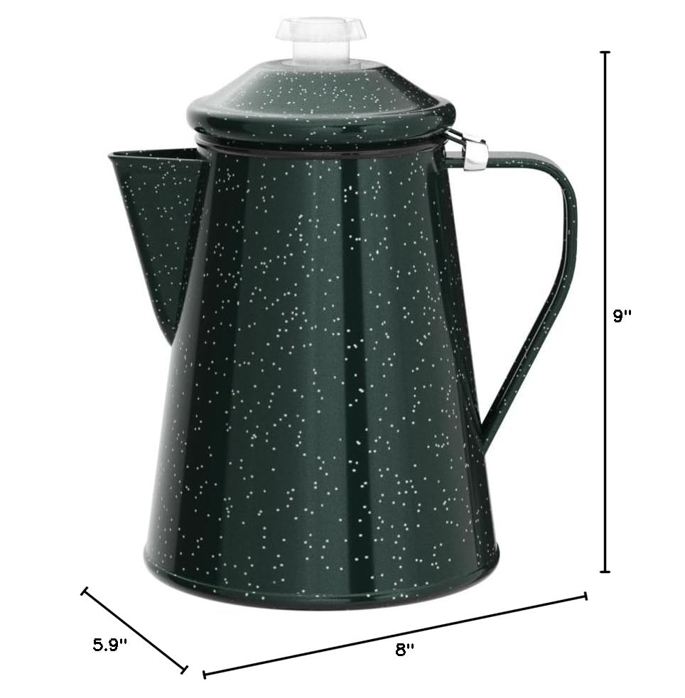 GSI Outdoors Percolator generous capacity for shared coffee moments