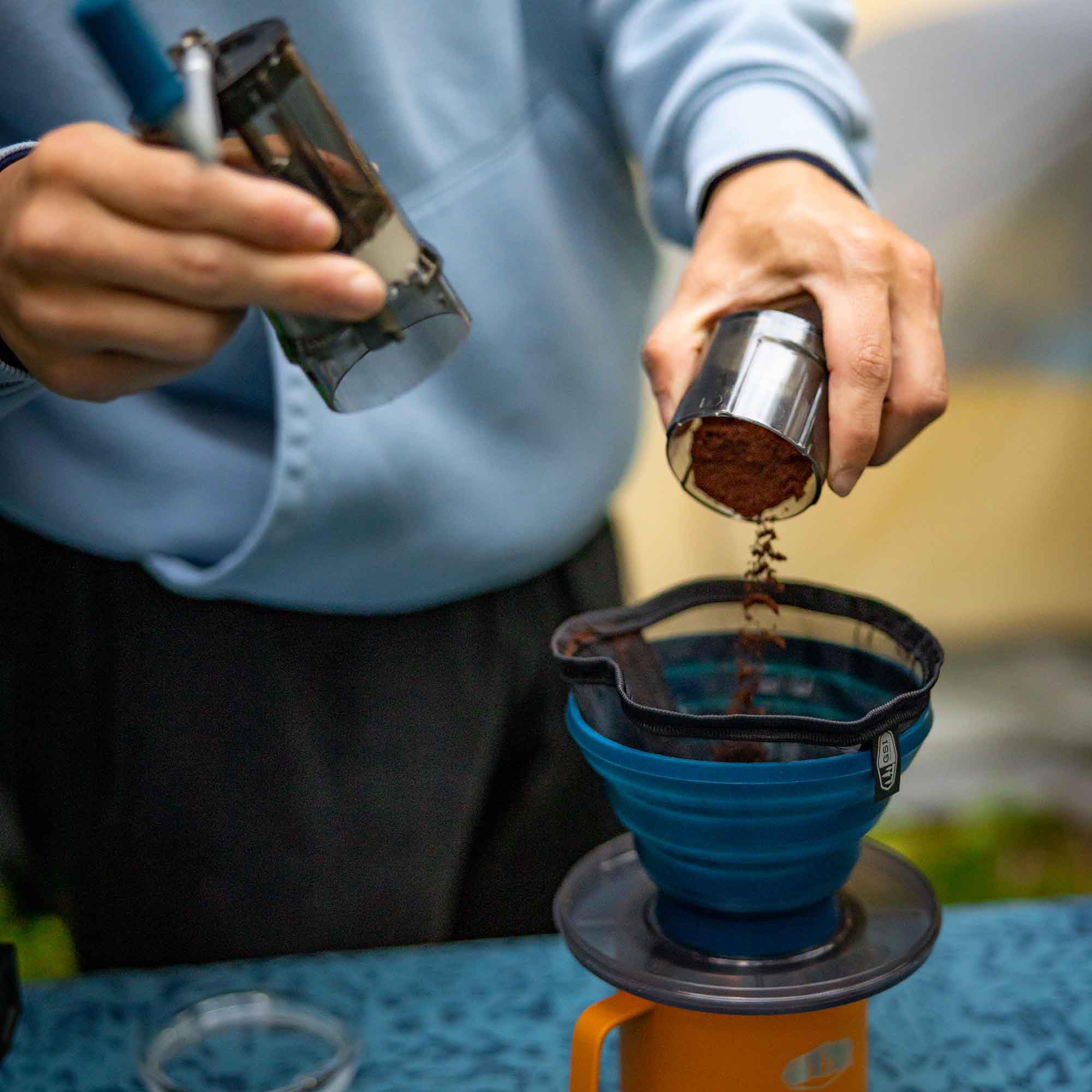 GSI Outdoors Pour-Over Java Drip backed by a lifetime warranty.