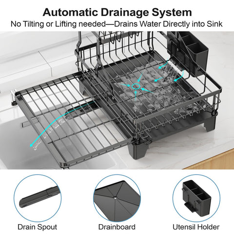 GSlife rust-proof metal construction resists daily wear
