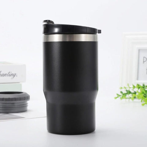 Twist-off gasket keeps the tumbler or can securely in place.