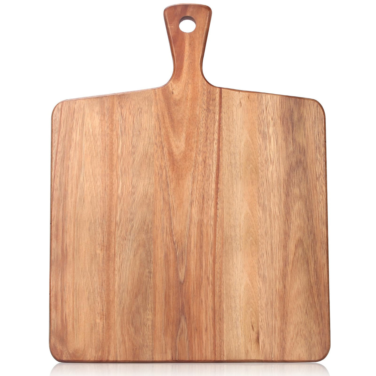 Gtencemen large acacia cutting board with handle, perfect for prep and serving during entertaining