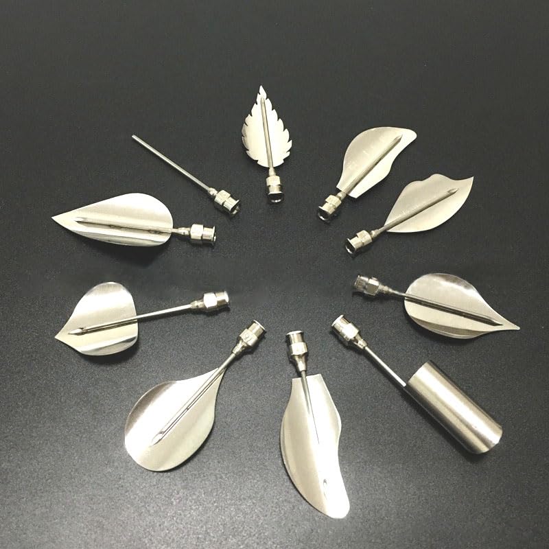 GTHYLAM stainless steel jelly art tools for precise 3D flower petals.