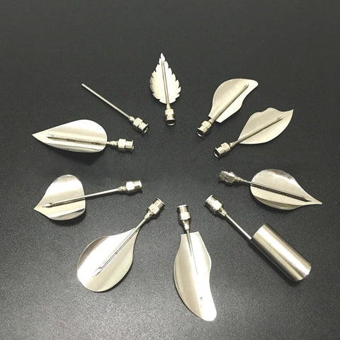 GTHYLAM stainless steel jelly art tools for precise 3D flower petals.