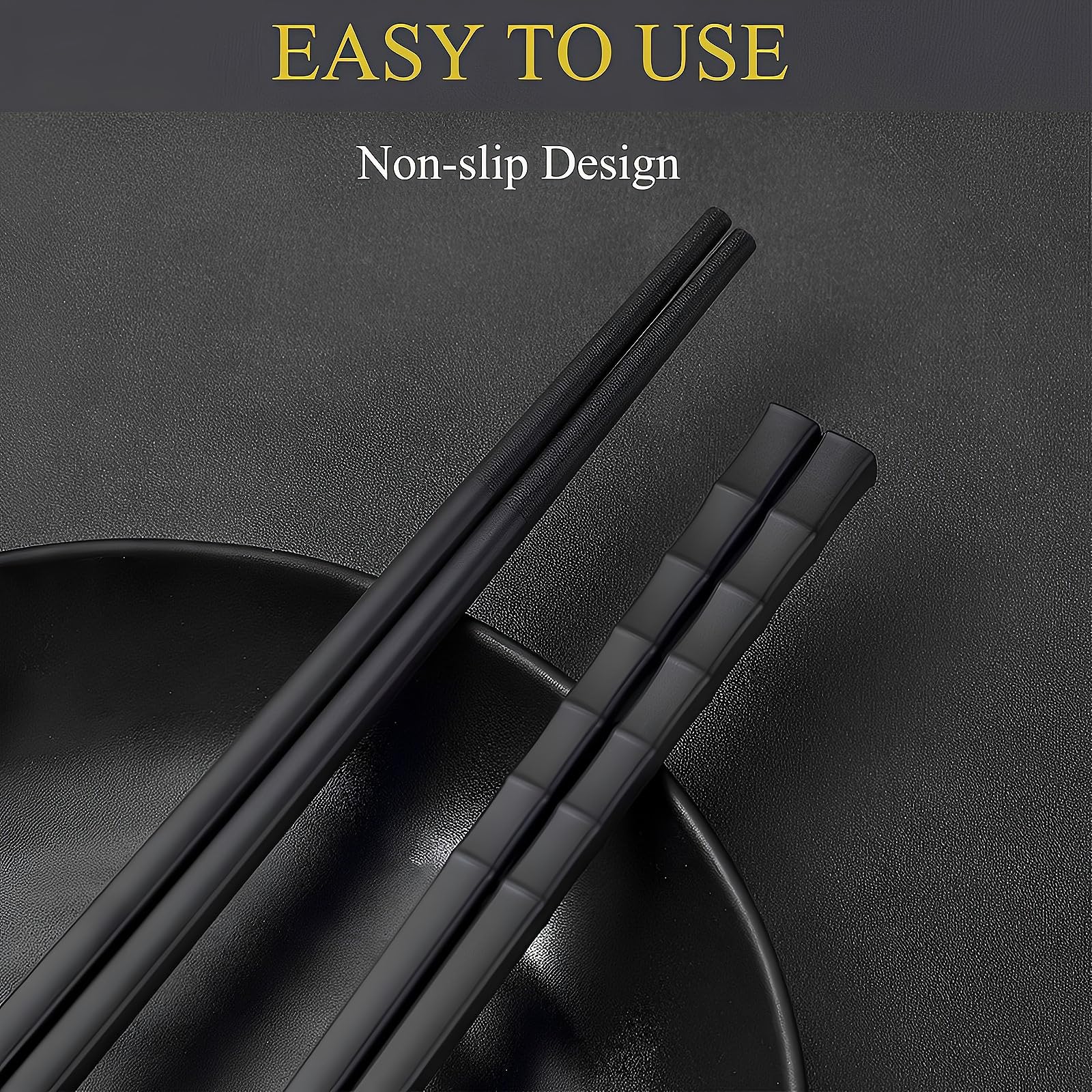 GTIEDIK couple-set chopsticks ideal for anniversaries or shared meals.