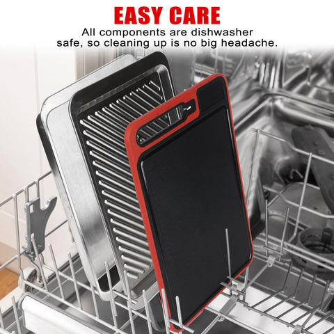 GuanBoXin heavy-duty trays support up to 20 lbs for large cuts.