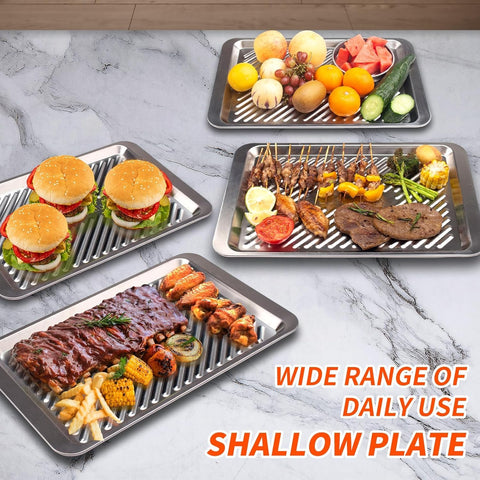 GuanBoXin grill prep and serve set for organized plating