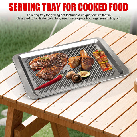 GuanBoXin plastic cutting board, durable prep surface near the grill.