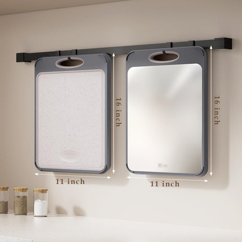 GUANCI cutting board easy-clean surfaces simplify post-use rinse and dry.