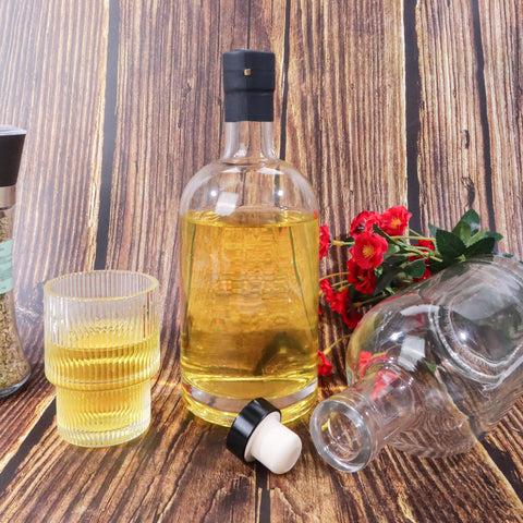 GUANENA bottle bottom design provides stability on tabletops