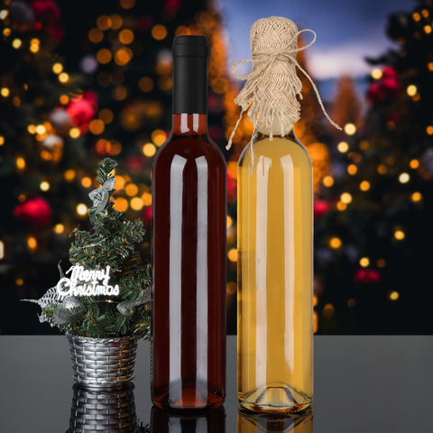 GUANENA versatile glass bottles for wine, kombucha, juice, and more