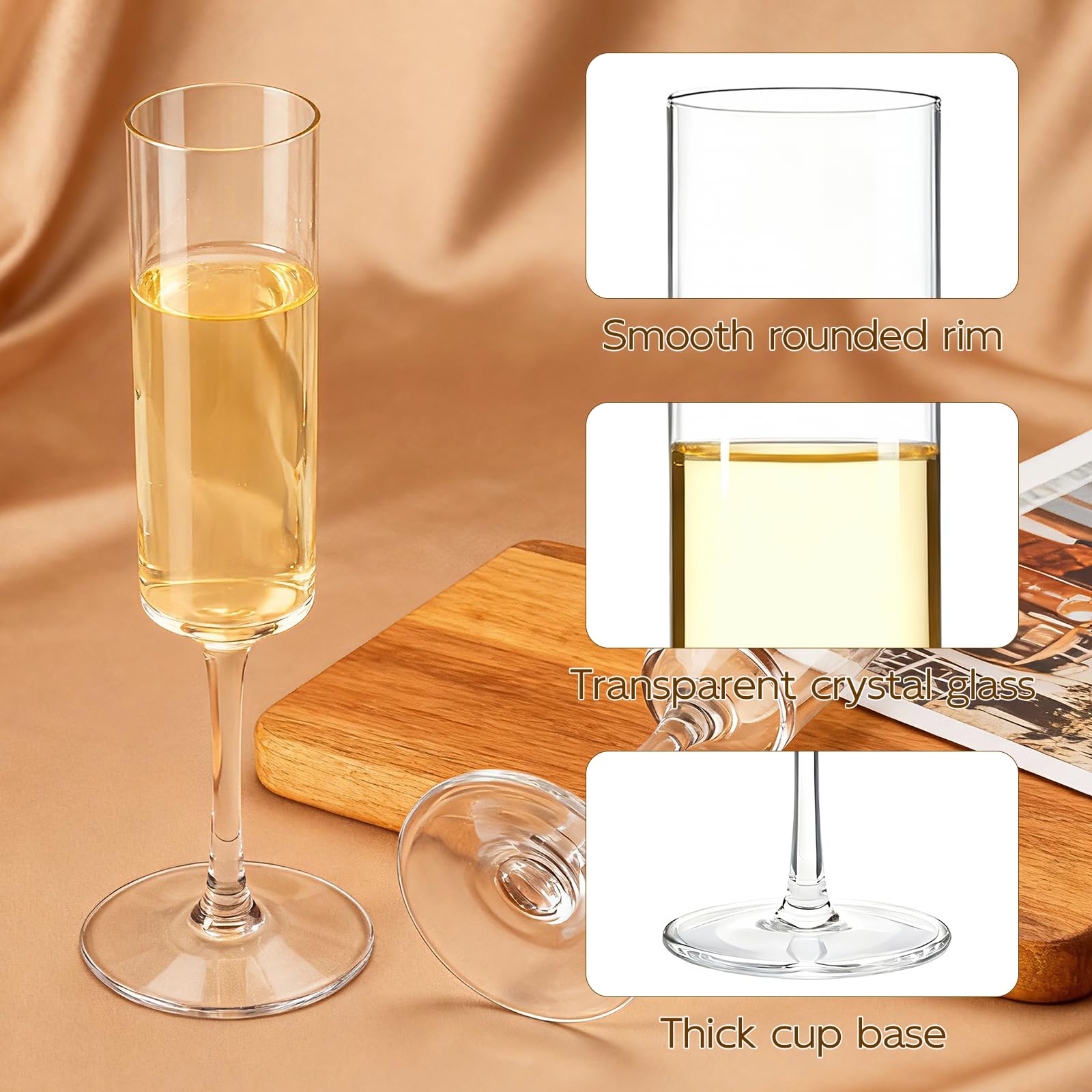 GuanQiao BPA-free and recyclable wine glasses support convenient, eco-friendly celebrations.