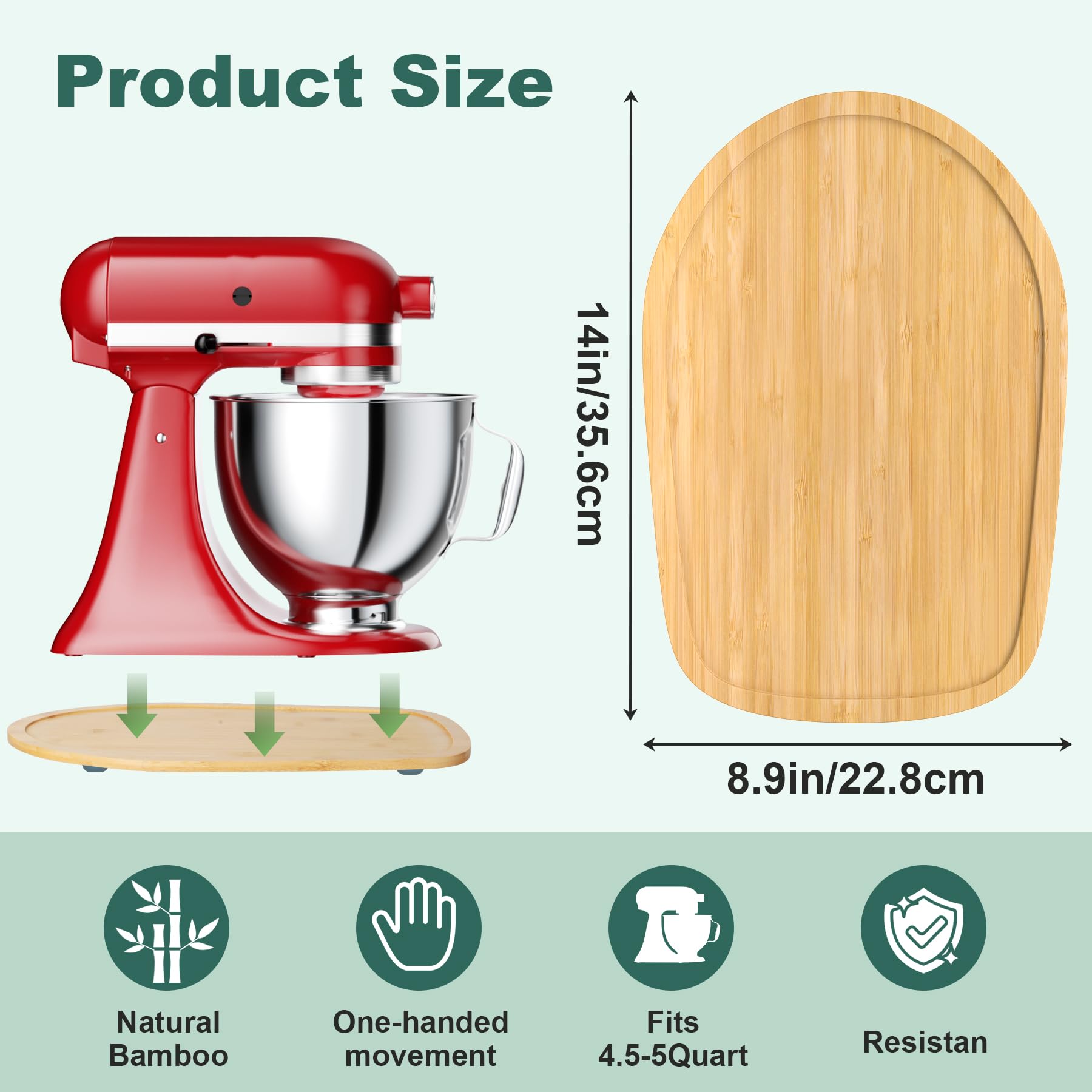 GuanQiao California-inspired design with bamboo durability for kitchen use.