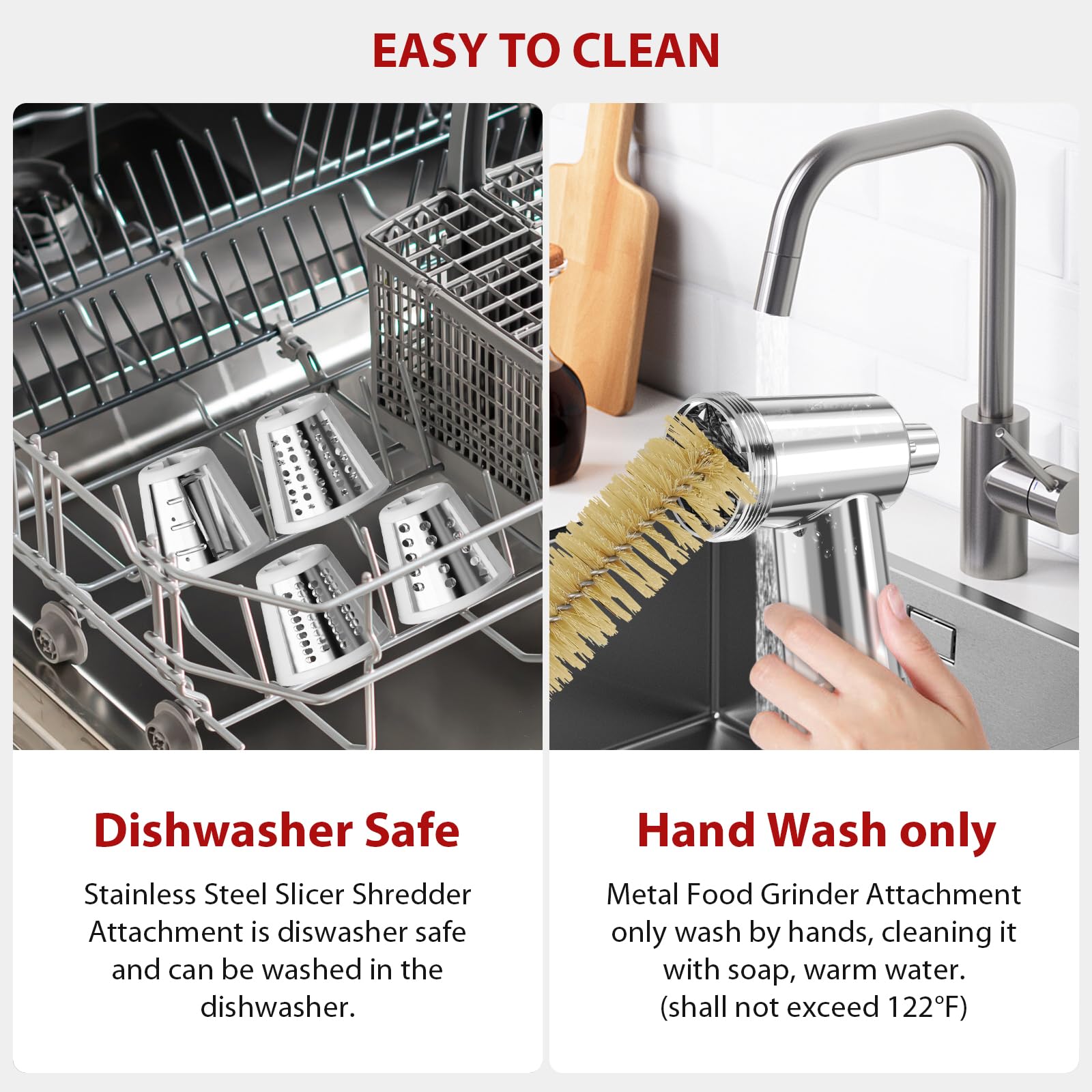 GuanQiao KitchenAid attachment kit fits most mixers for expanded tasks