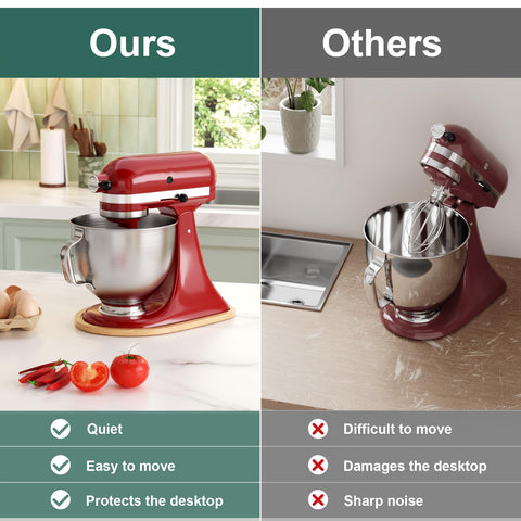 GuanQiao mixer slider fits KitchenAid tilt-head 4.5-5 Qt models.