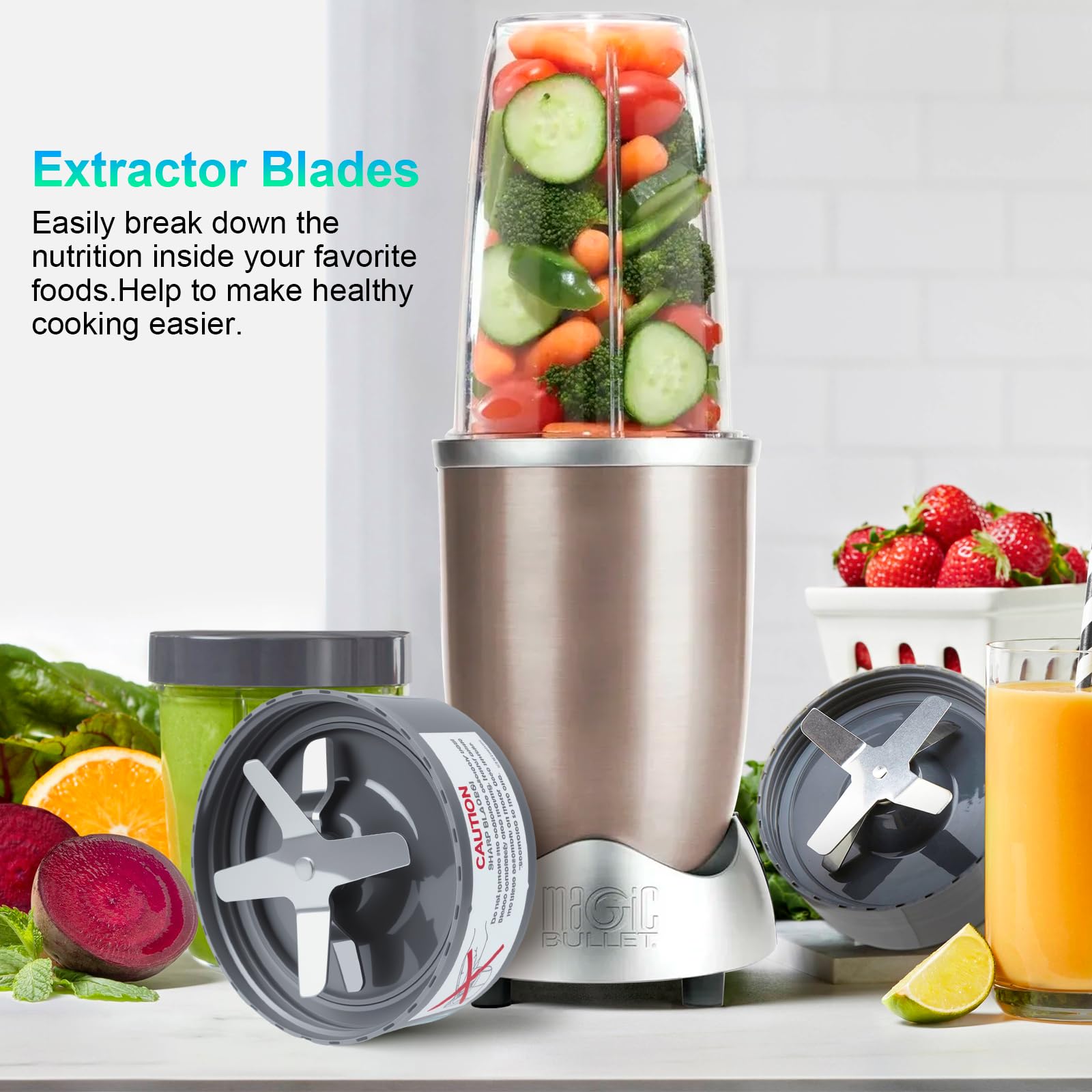 GuanQiao compatibility with NutriBullet 600w and 900w Pro Series blades.