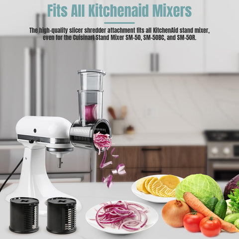 GuanQiao cutting cone for hard foods like cheese and nuts on KitchenAid.