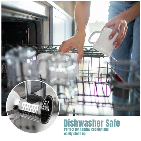GuanQiao dishwasher-safe blade frame simplifies cleanup after use.