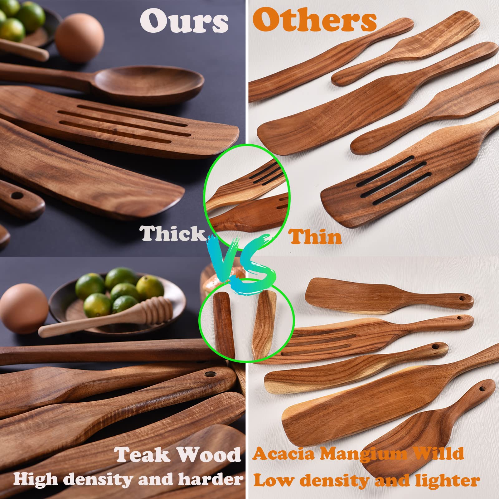 Gudamaye Mini Spurtle for small jars and precise mixing