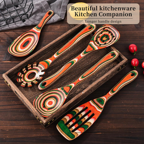 Gudamaye utensils cleaned easily with warm water and mild soap.