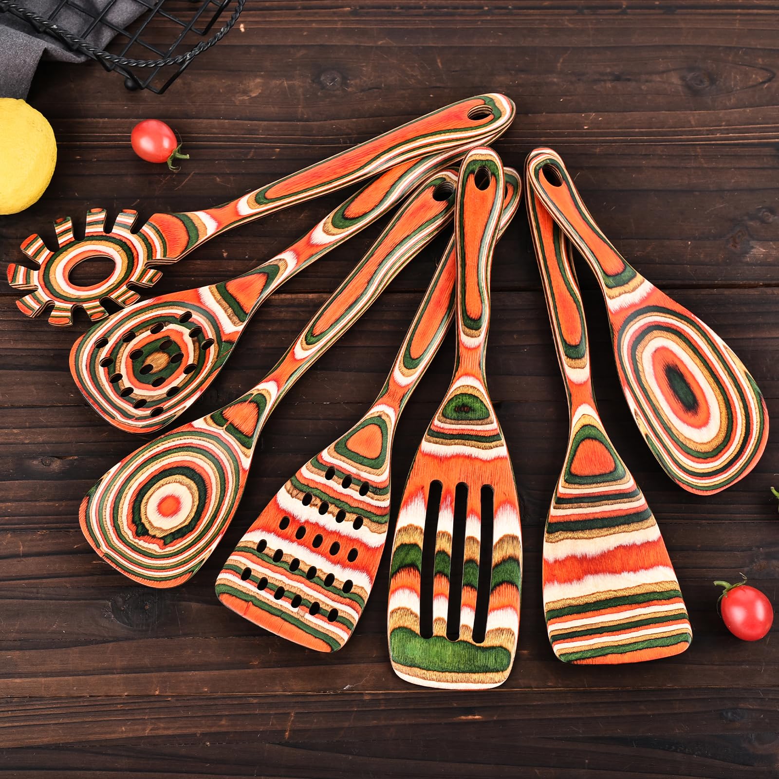 Gudamaye utensils stored neatly in a drawer for quick access.