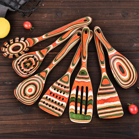 Gudamaye utensils stored neatly in a drawer for quick access.