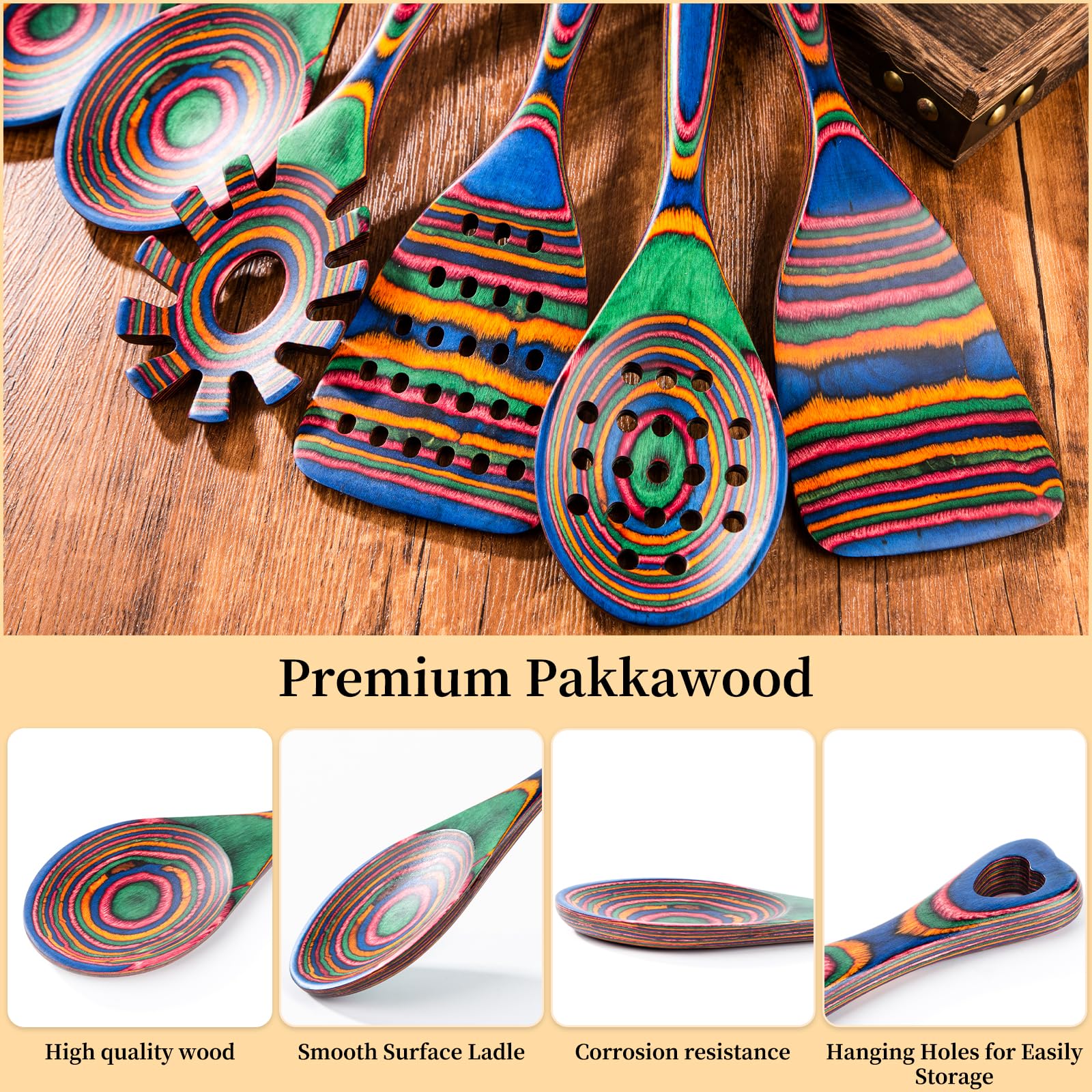 Gudamaye nonstick scratch protection against pan damage
