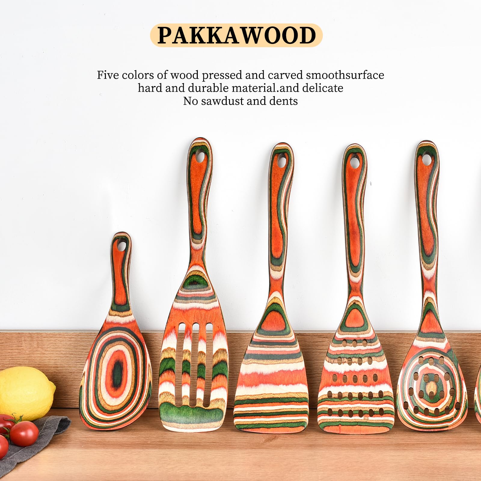 Gudamaye spatula and turner used for high-heat sautéing without scratching.