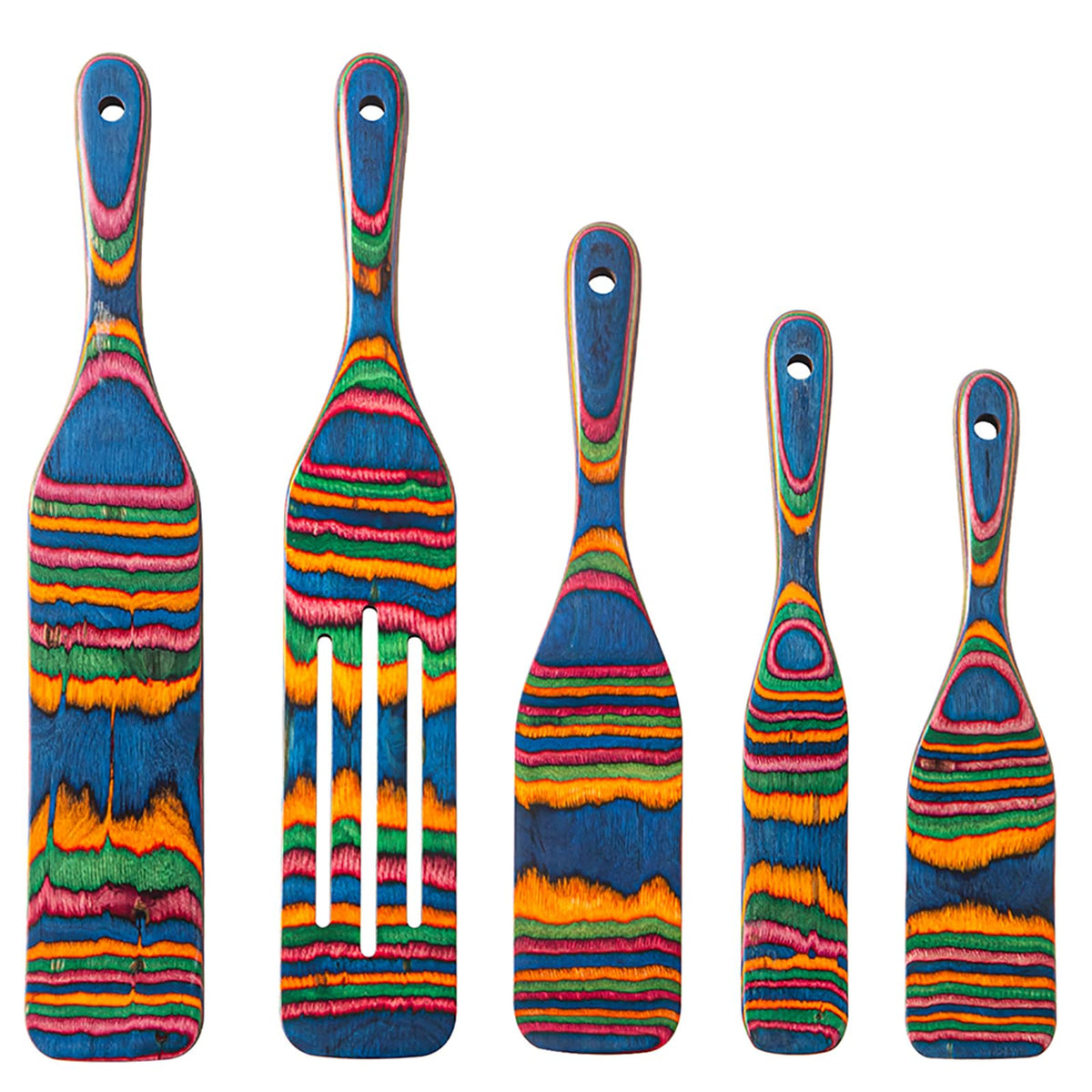 Gudamaye Pakkawood Spurtle Set collection — durable, heat-resistant utensils for everyday cooking.