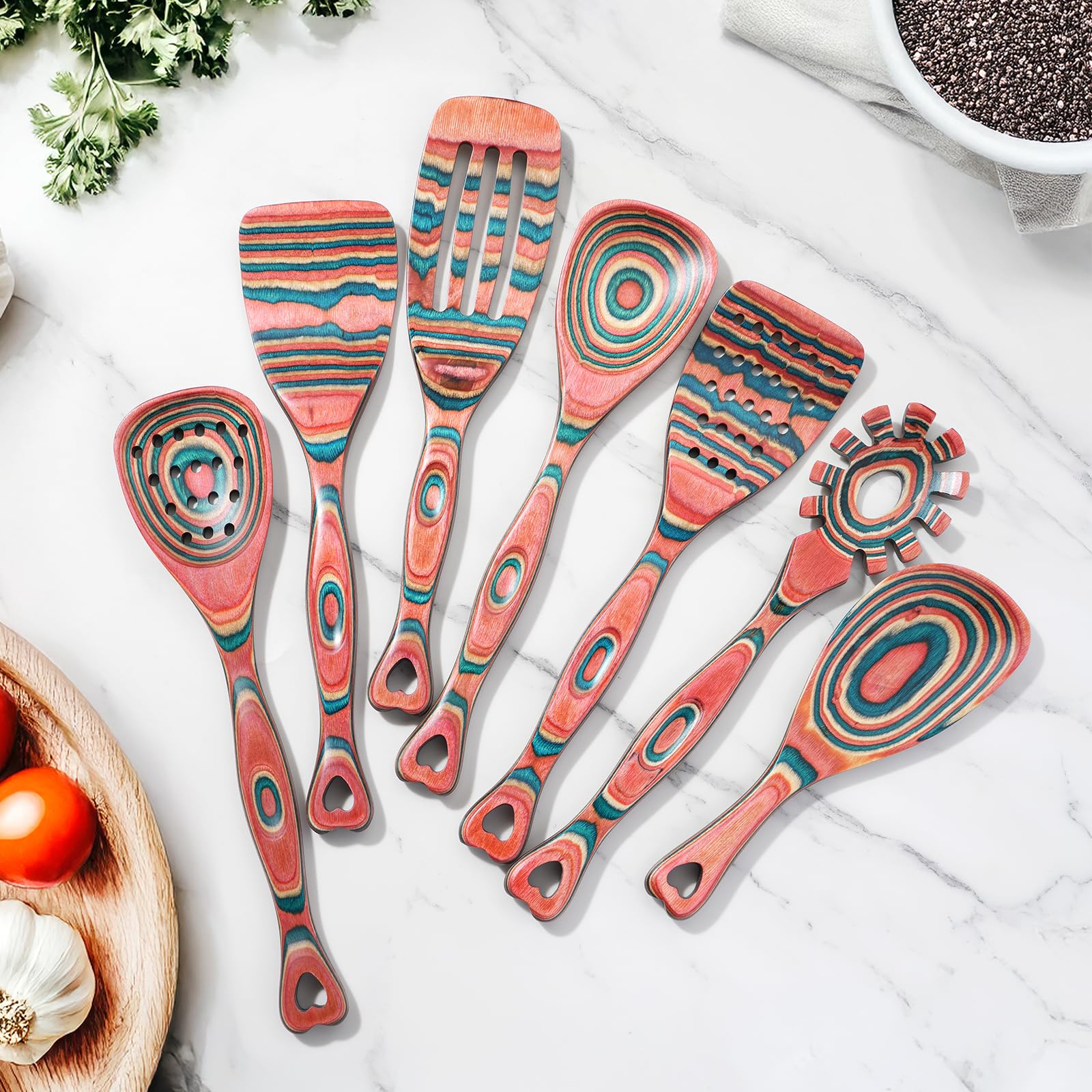 Gudamaye 7-piece set designed for high-heat cooking and daily meal prep.