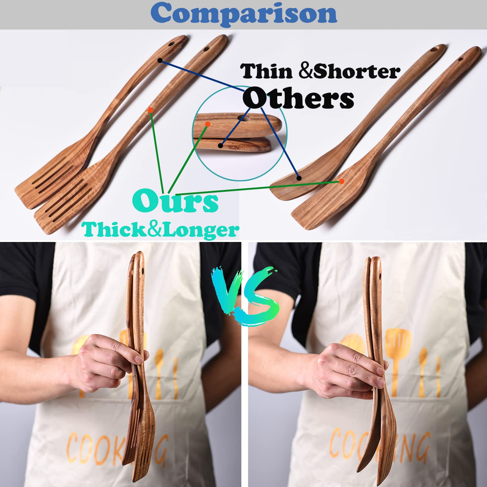 Gudamaye salad fork for scooping and portioning with elegance