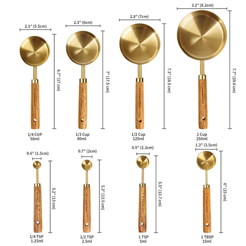 GuDoQi gold polished finish on cups emphasizes rust‑free durability and sleek styling.
