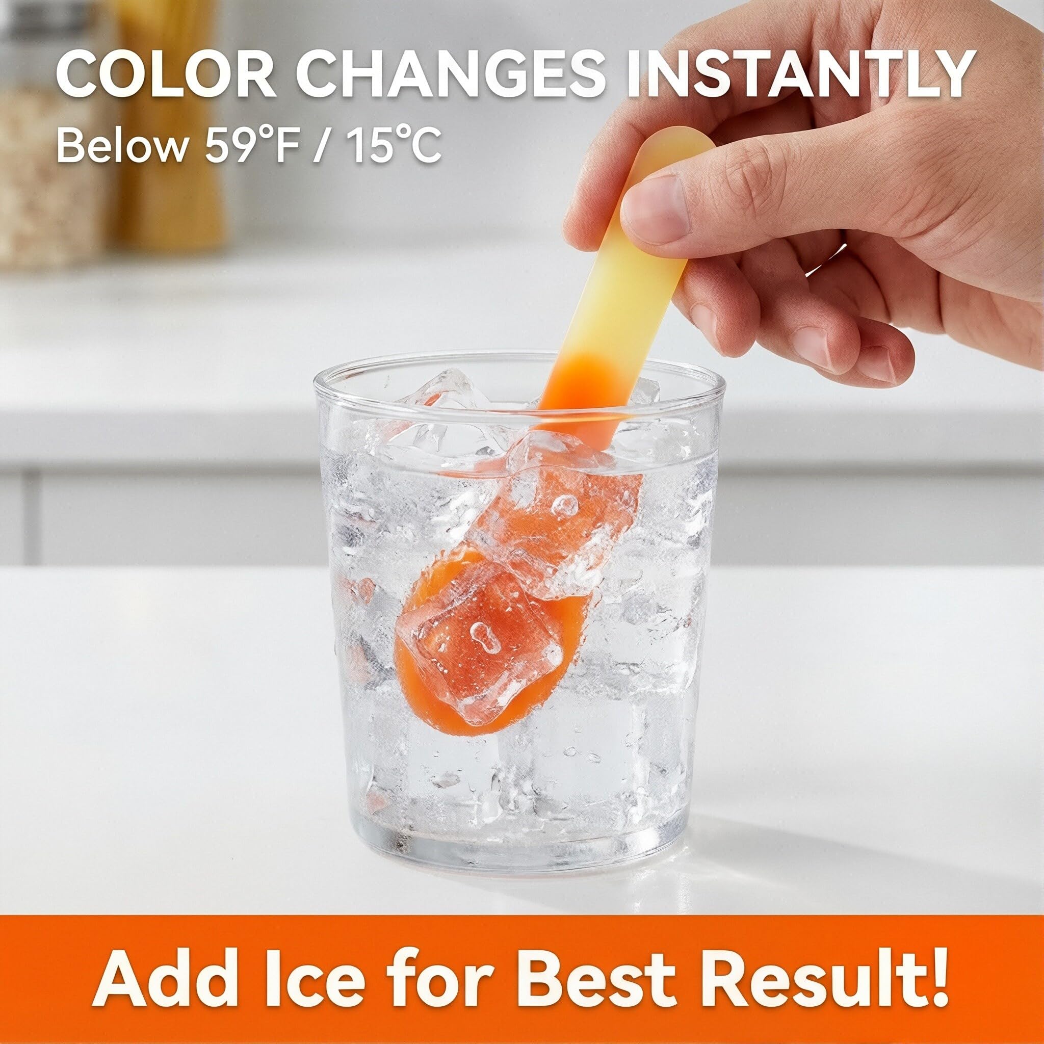 Gugowin 5.15-inch spoons offer a sturdy grip for frozen desserts