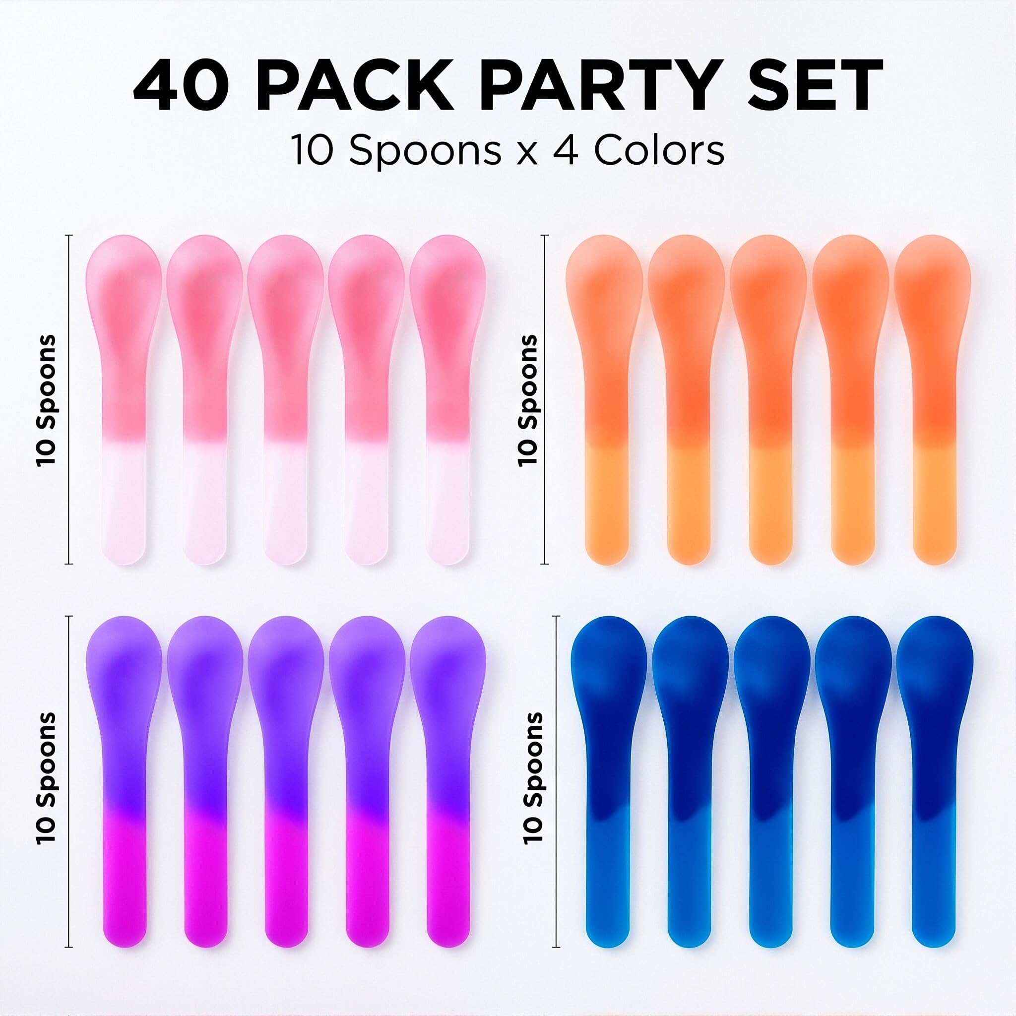 Gugowin individually wrapped spoons ensure hygienic serving at events