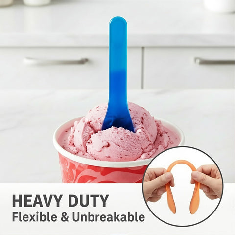 Gugowin reusable durable spoons withstand repeated use and washing