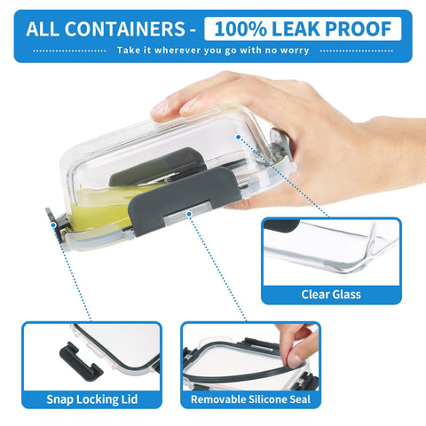 GULFLIN glass resists stains and odors between uses, keeping contents clean.