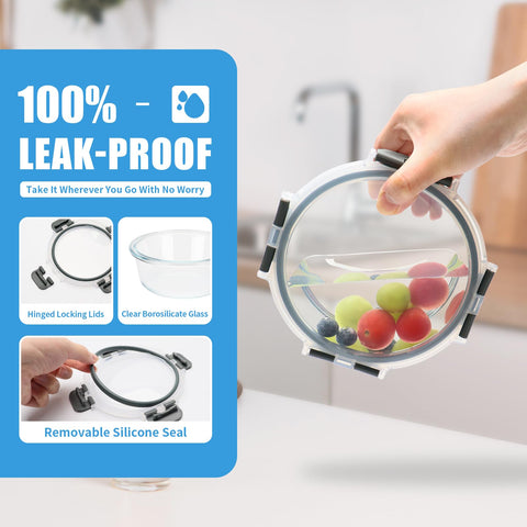 GULFLIN freezer to oven safe glass keeps leftovers versatile from freezing to reheating.