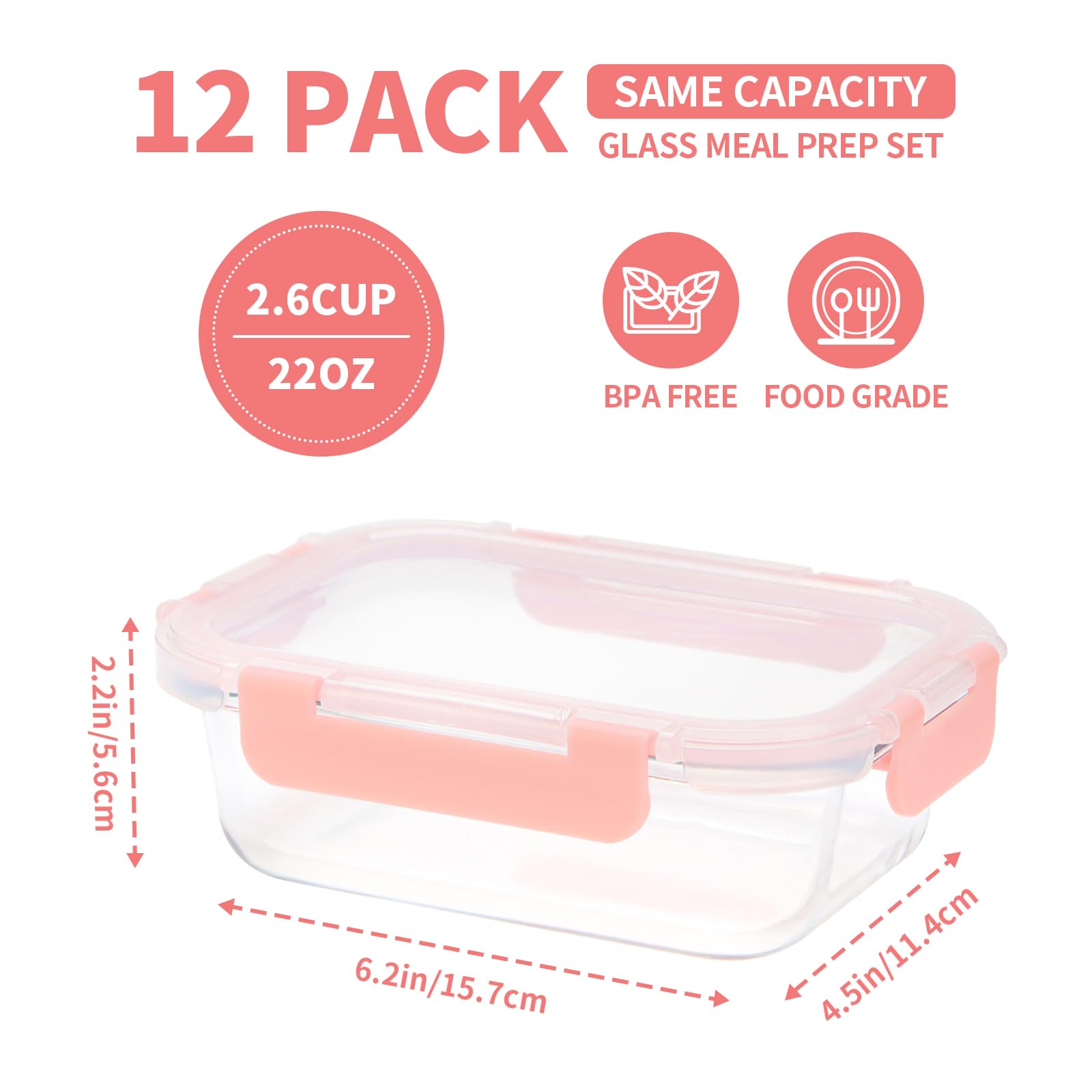 GULFLIN airtight-lid containers with locking tabs maintain freshness.
