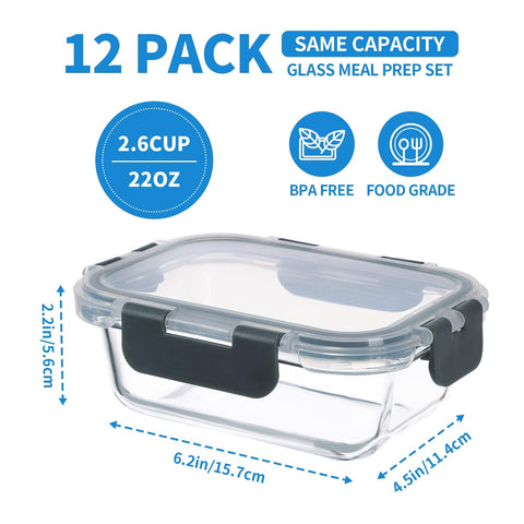 GULFLIN hinged locking lids provide airtight seal for fresh leftovers.