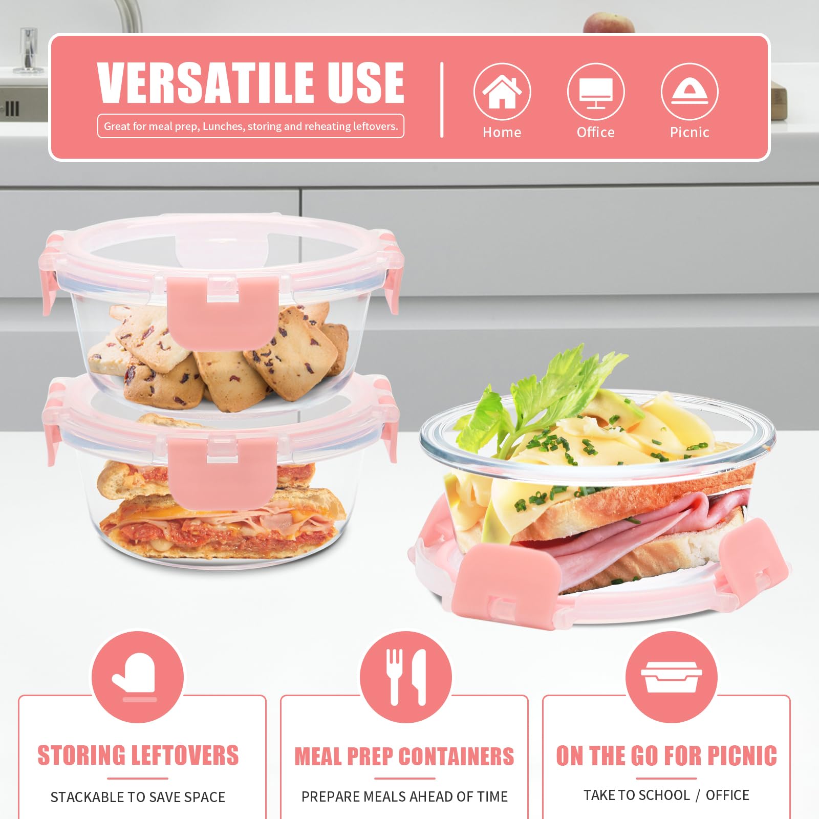 GULFLIN safe for freezing, reheating, and refrigerating food storage.
