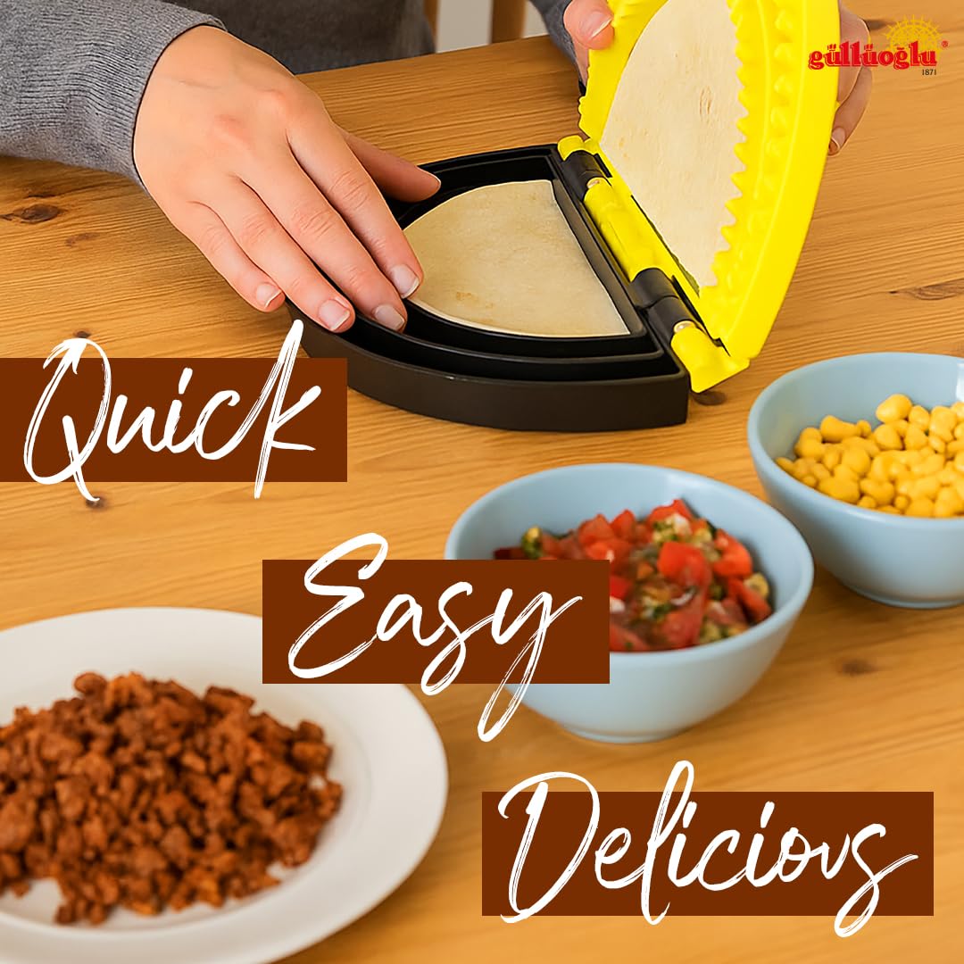 Compact storage keeps kitchen tidy.