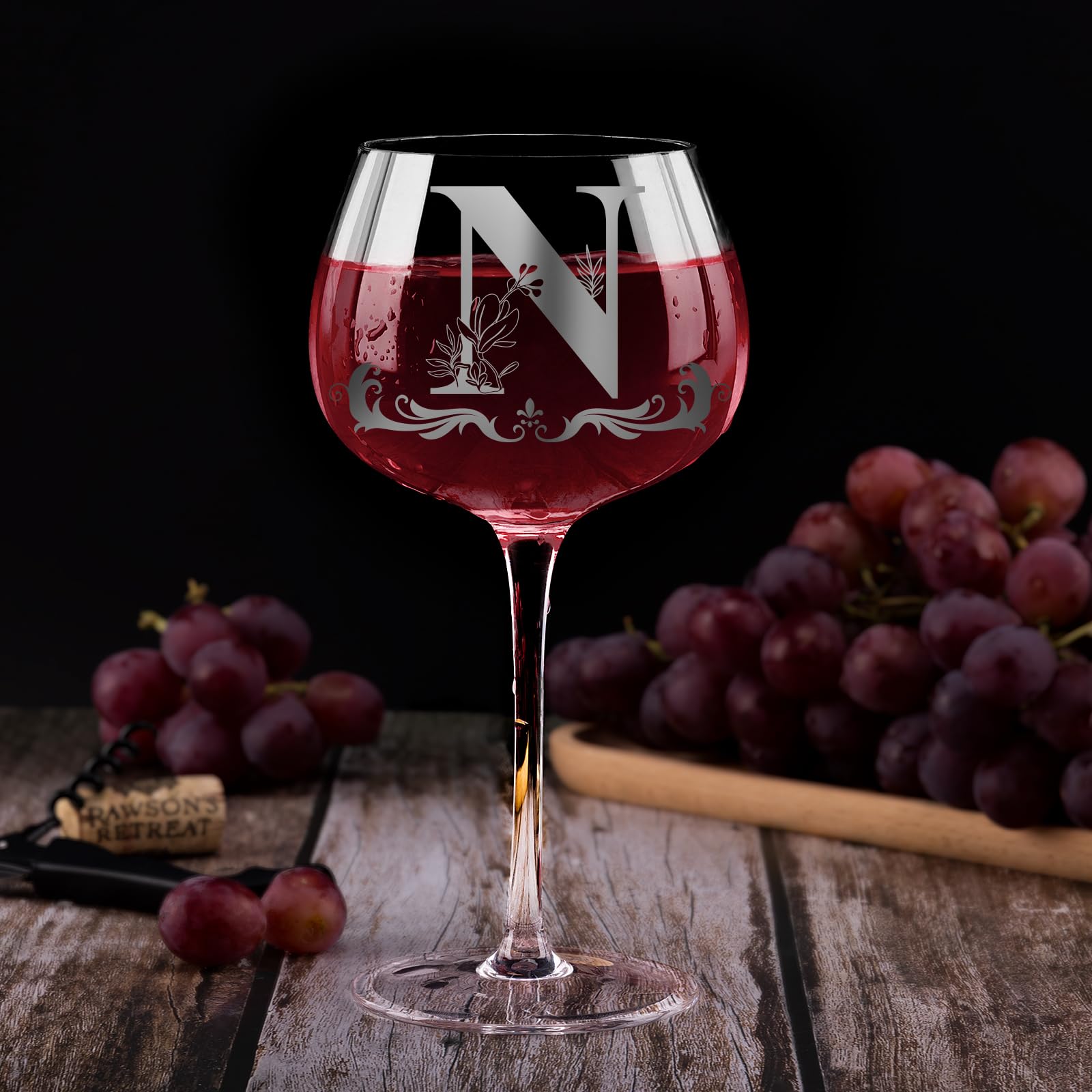 Gumry glass with durable print resists fading for long-lasting keepsakes.