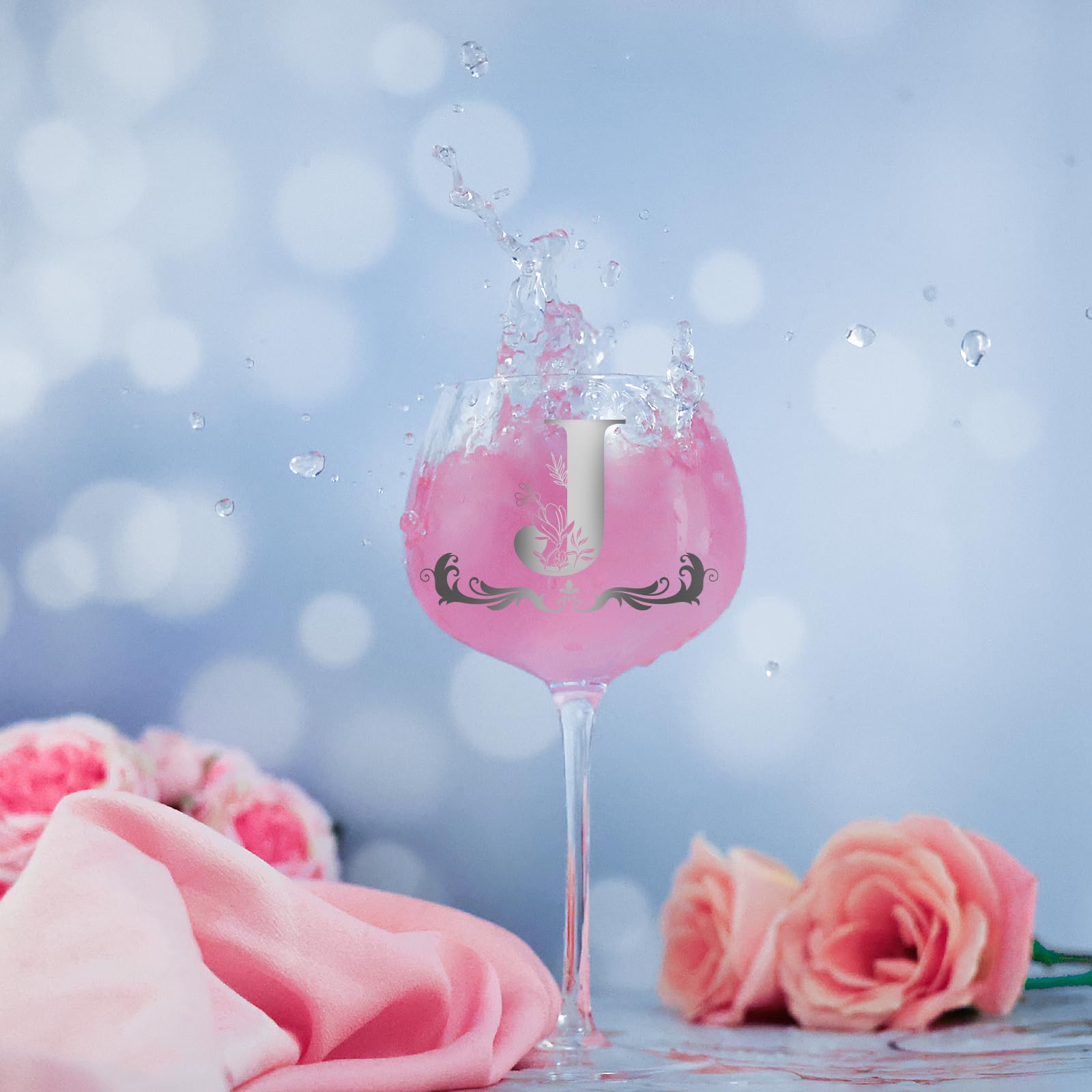 Gumry wine glass 16oz capacity ideal for wine, sangria, or cocktails.