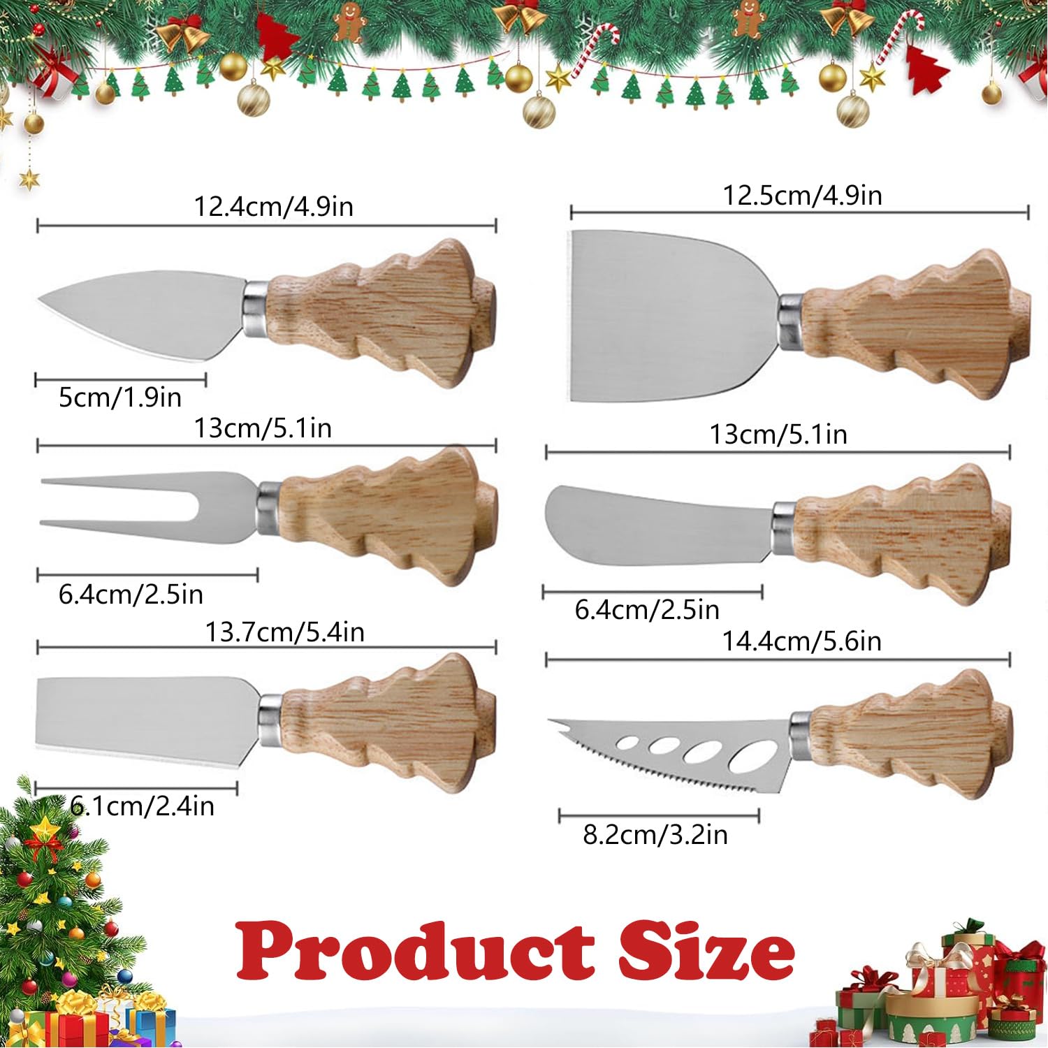 Guojanfon cheese spreader with stainless blade for smooth spreading