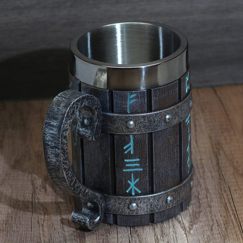 GuoShuang Viking mug makes a great gift for men and friends.