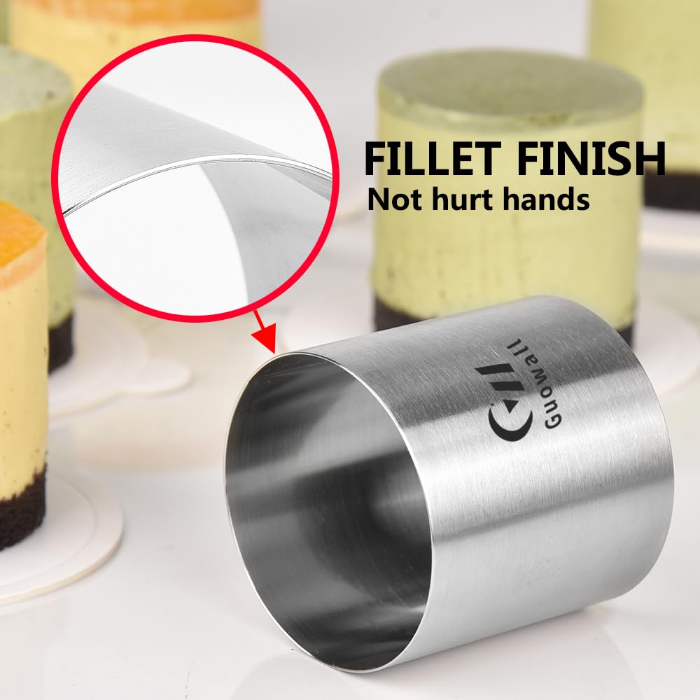 Guowall ring mold used for creating small sandwiches and pastries.