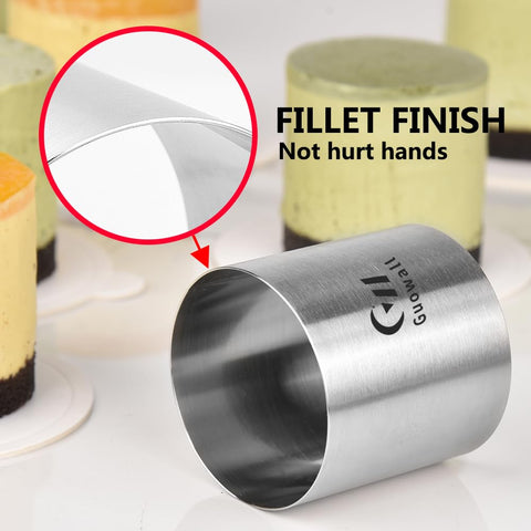 Guowall ring mold used for creating small sandwiches and pastries.
