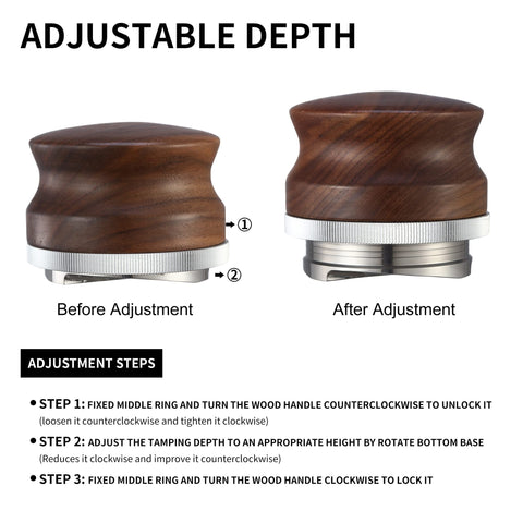 Fits most 58mm portafilters and E61 machines for versatile espresso prep